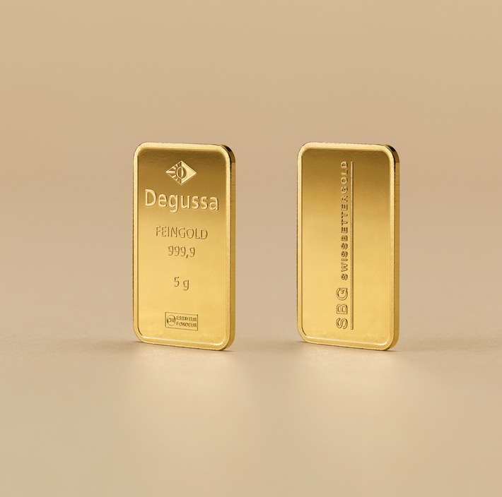 Degussa Suisse inaugure le premier lingot d