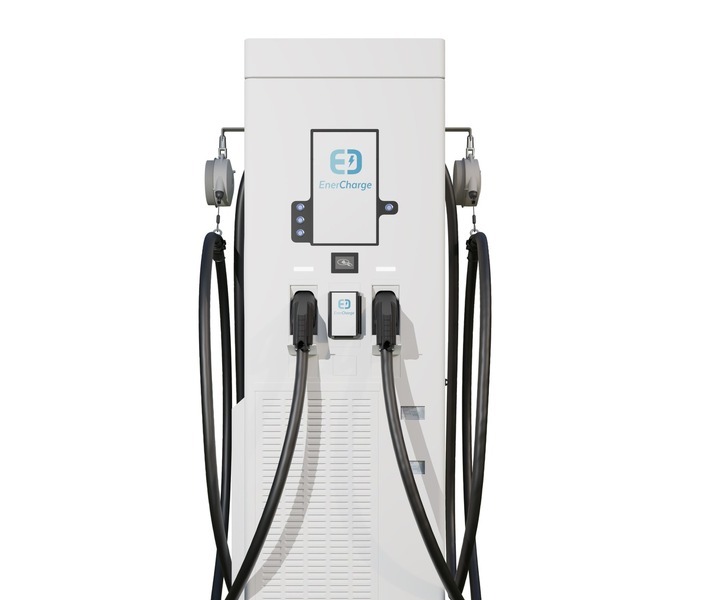 CompactCharger der Firma EnerCharge - Modell ECC400
Ultra schnelles Laden für PKW - LKW - Busse - ausgestattet mit der neuen Messkapsel