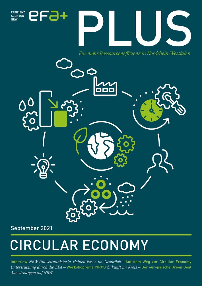 Pressemitteilung: Aktuelles Magazin der Effizienz-Agentur NRW zur Circular Economy erschienen