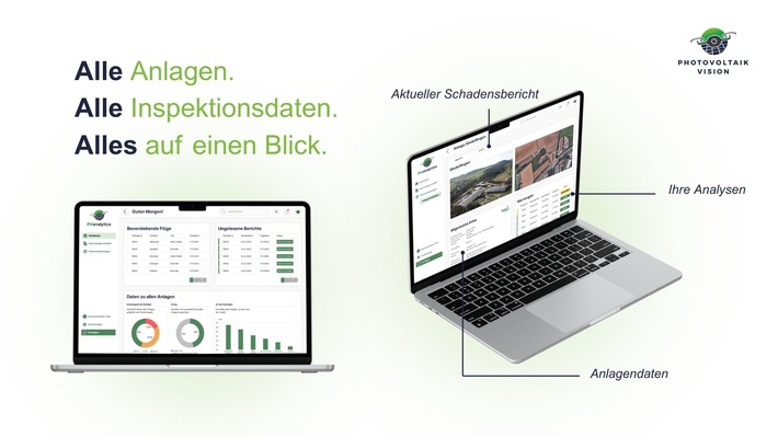 Wenn der Solarteur nicht suchen muss: PVanalytics vereinfacht die PV-Inspektion / Photovoltaikvision, ein Start Up aus Stuttgart, bringt frischen Wind in die Solarbranche mit smarter PV-Software