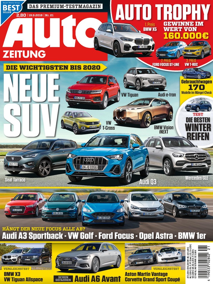 Winterreifen-Test in der &quot;AUTO ZEITUNG&quot; zeigt: Teuer zahlt sich aus!