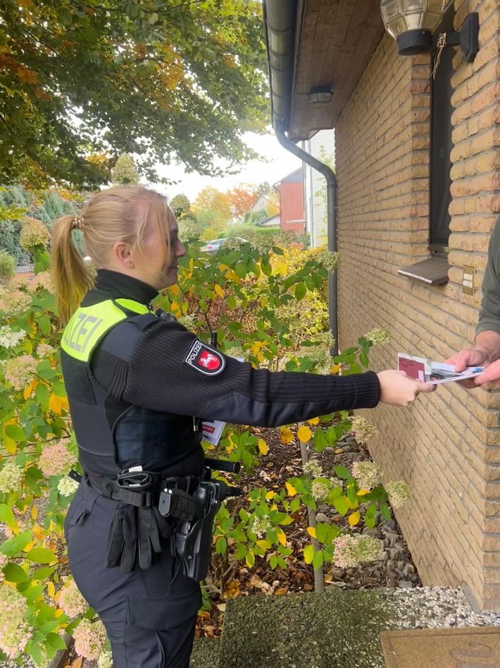 POL-HI: Sensibilisierung für die dunkle Jahreszeit - Präventive Maßnahmen zum Thema Einbruchschutz im Zuständigkeitsbereich des Polizeikommissariats Elze