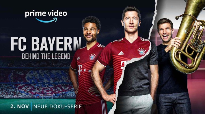 FC BAYERN - BEHIND THE LEGEND startet am 2. November exklusiv bei Amazon Prime Video