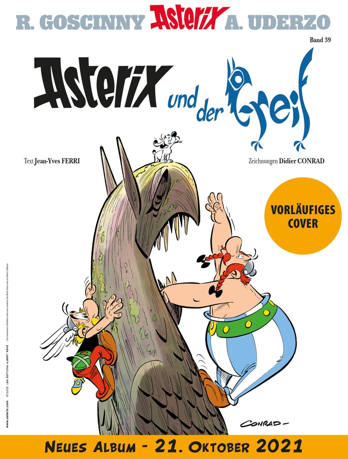 "Asterix und der Greif" Band Nr. 39 / Presseportal ist jetzt eröffnet!