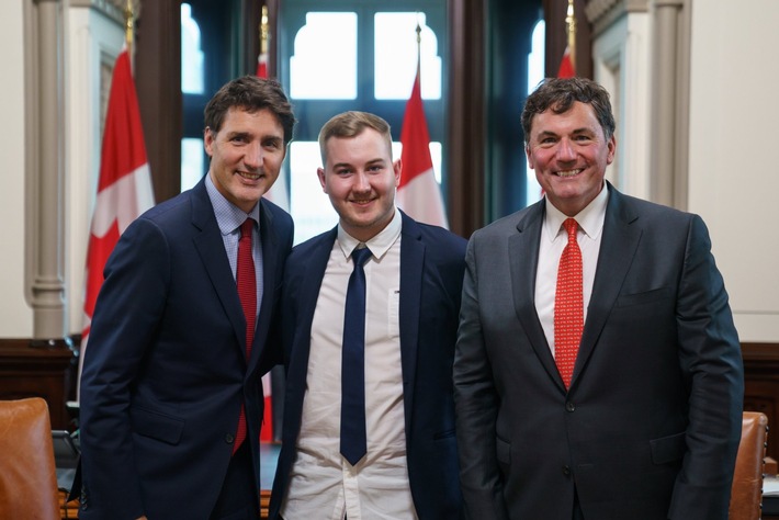 Nach Stammzellspende: Kanadischer Minister trifft erstmals seinen Lebensretter aus Hessen