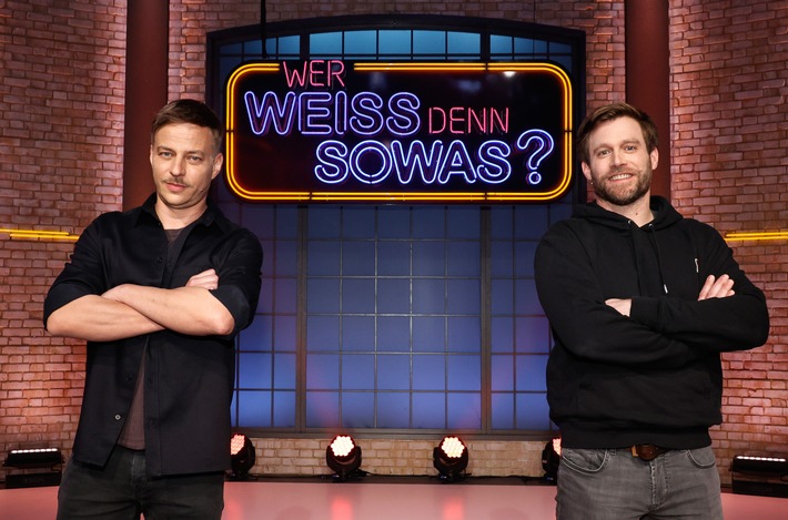 Das Erste: "Game of Thrones"-Star Tom Wlaschiha und Ken Duken bei "Wer weiß denn sowas?"