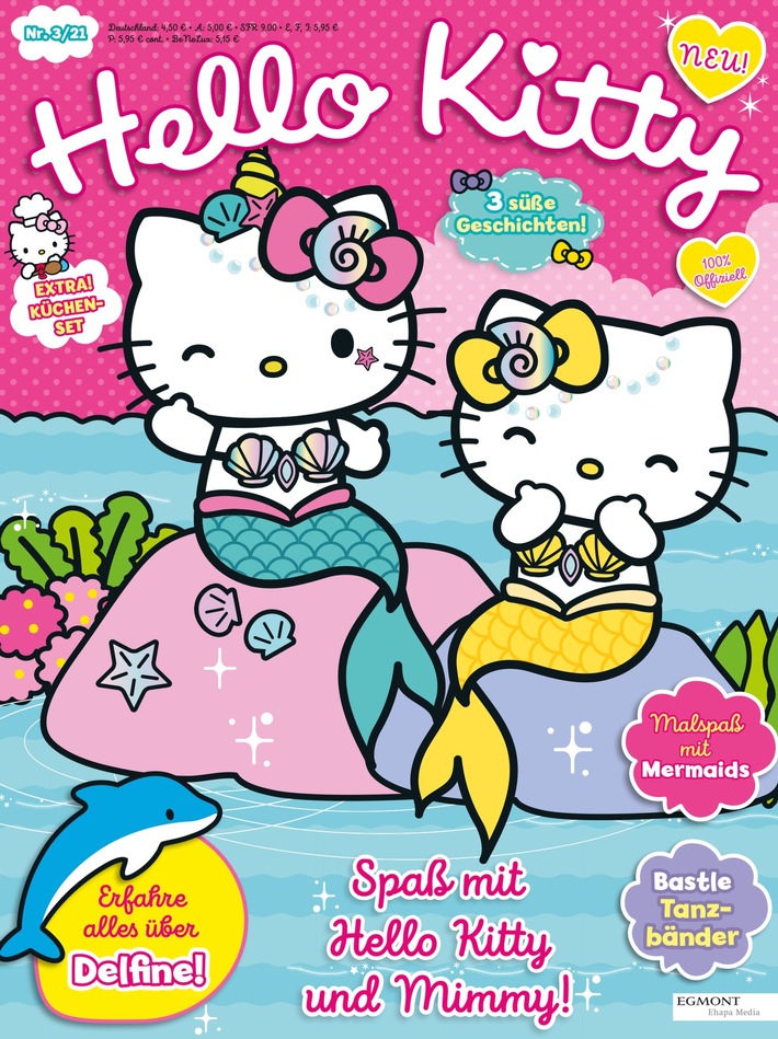 Egmont Ehapa Media relauncht Hello Kitty - Dein Mitmach-Magazin
