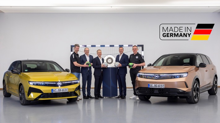 Opel wird strategischer Partner der Handball-Frauen- und Männer-Nationalmannschaft und neuer Namensgeber der Handball-Bundesliga
