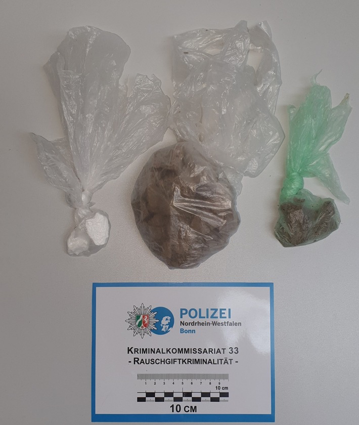 POL-BN: Bonn-Röttgen: Heroin im Verbandskasten - 38-Jähriger vorläufig festgenommen