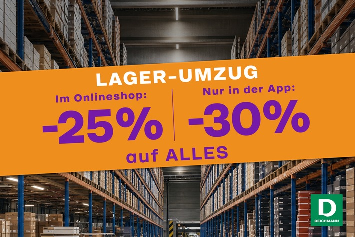 DEICHMANN startet größte Rabattaktion in der Geschichte des Onlineshops