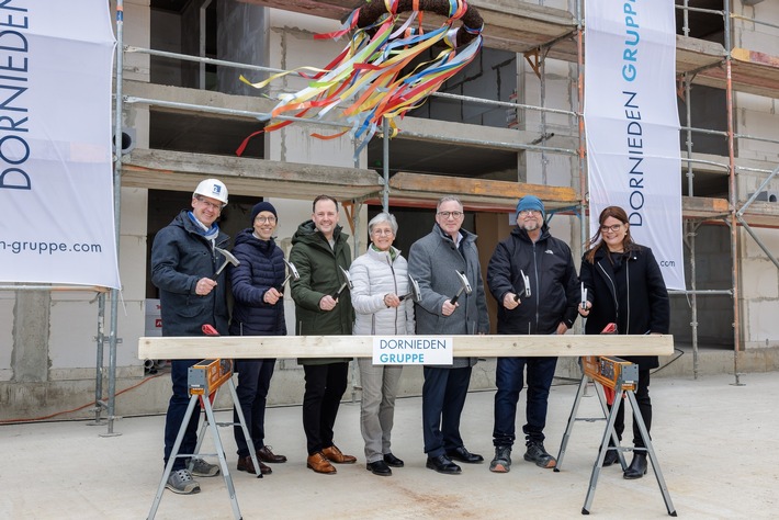 Richtfest „Am Glessener Feld“