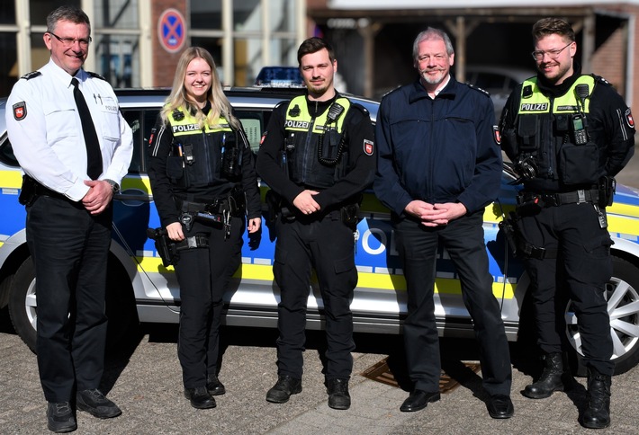 POL-DH: Vorstellung des Kontaktbereichsteams (KOB-Team) in der Stadt Diepholz