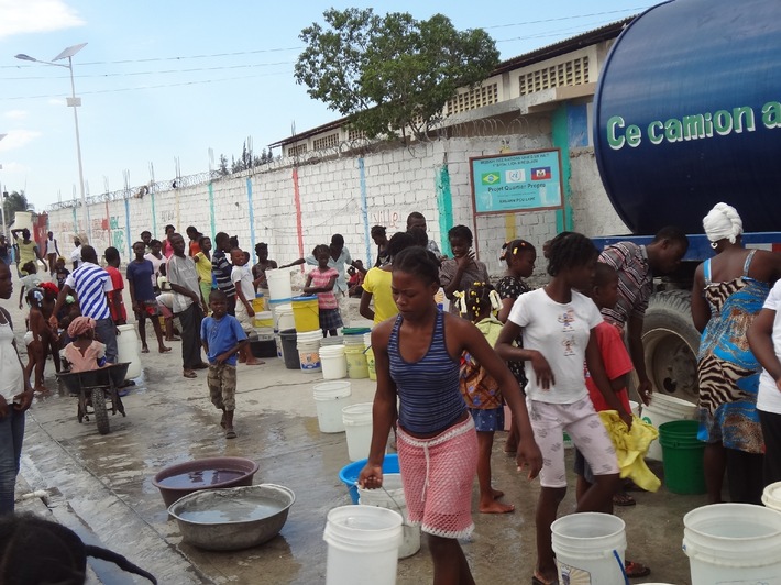 Dauerthema Cholera: Sauberes Trinkwasser ist Haitis größtes Manko