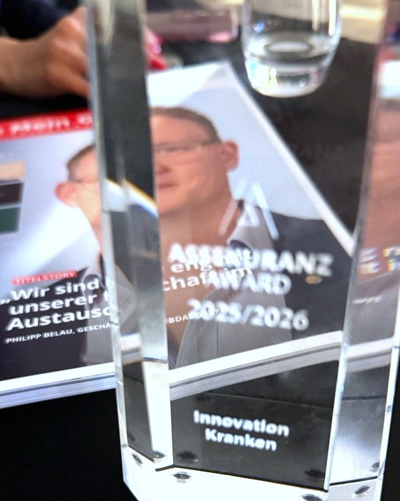 BDAE gewinnt Assekuranz Award 2025 für Innovation im Krankenversicherungsmarkt