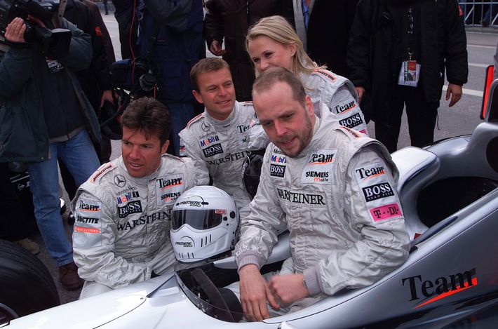 F 1 COUNTDOWN mit Schumacher-Brüdern, Haug, Berger, Frentzen und Heidfeld / Heinz-Harald Frentzen: "Wir wollen Mercedes und Ferrari schlagen!"