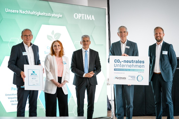 Climate neutrality at German locations in OPTIMA’s anniversary year