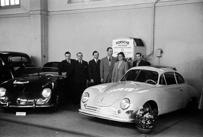 Vor 70 Jahren feiert Porsche den ersten internationalen Messeauftritt in Genf