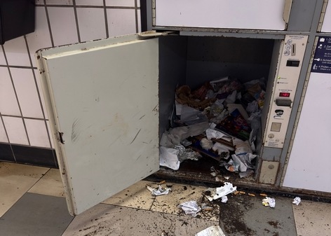 BPOL-FL: Brand in Schließfach und Zugtoilette - Bundespolizei sucht Zeugen