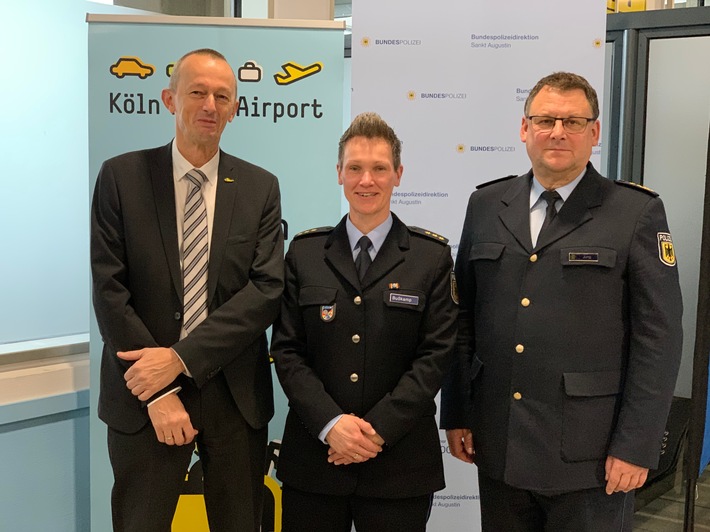 BPOL NRW: Bundespolizei am Flughafen Köln/Bonn unter neuer Leitung