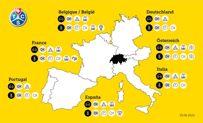 Quel équipement pour circuler en Europe ?