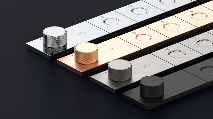 Unübertroffene Kontrolle: Unterputz-Thermostat GROHE Grohtherm Aqua Tiles für individuelle Duscherlebnisse