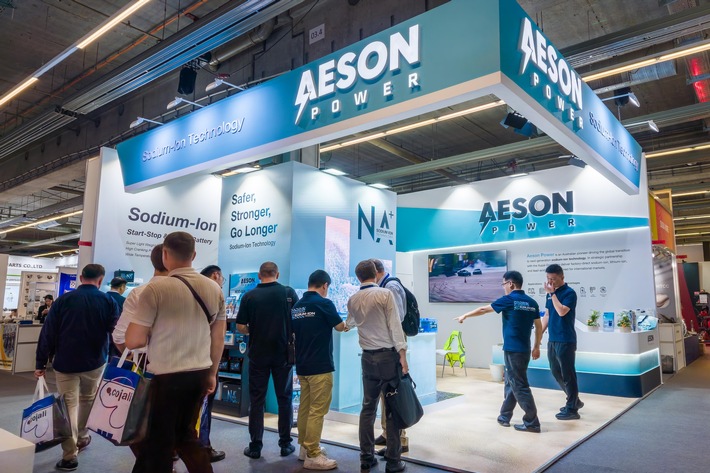 Aeson Power präsentiert fortschrittliche Natrium-Ionen-Hilfsbatterielösungen auf der Automechanika Frankfurt 2026