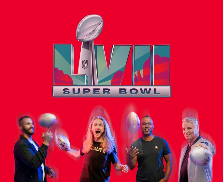 Der letzte Tanz. Kansas City Chiefs, Philadelphia Eagles und Rihanna beim 57. Super Bowl am Sonntag auf ProSieben