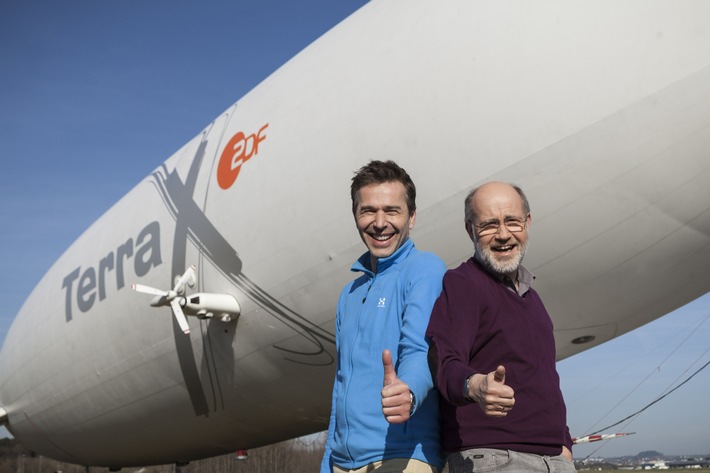 Professor Harald Lesch und Dirk Steffens erstmals gemeinsam auf Forschungsreise / ZDF zeigt "Terra X: Ein Fall für Lesch und Steffens - Die Wettermacher" (FOTO)