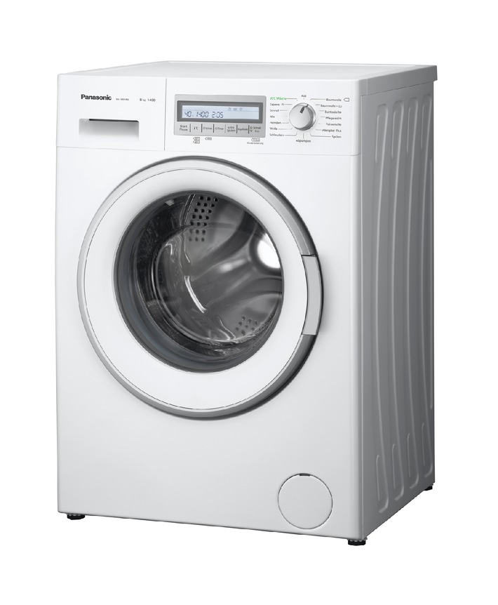 Panasonic Waschmaschinen NA-148VB6 und NA-147VB6 / Viel Bedienkomfort, innovative Technik und wenig Verbrauch