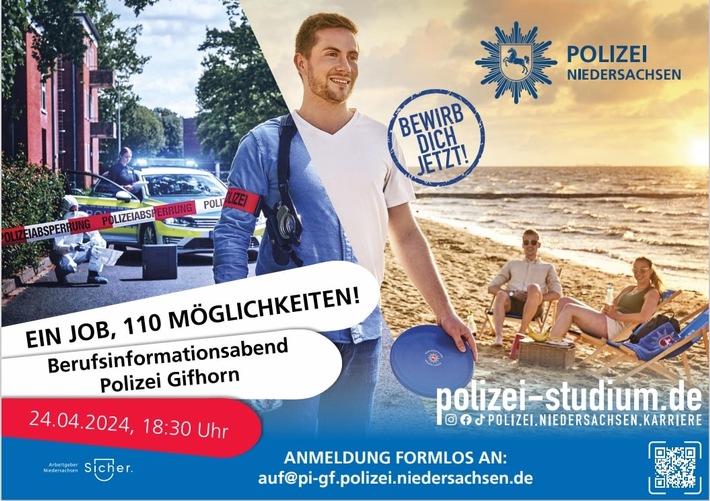 POL-GF: Berufsinformationsabend der Polizei Gifhorn