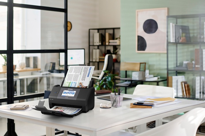 Zwei neue Epson WorkForce A4-Duplex-Scanner für effiziente Dokumentendigitalisierung im Büro und Homeoffice