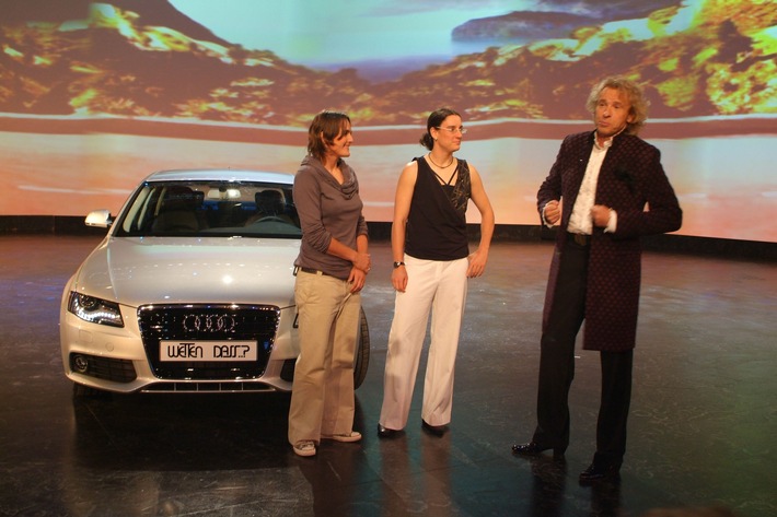 "Wetten, dass..?" dem Sport geholfen wird
