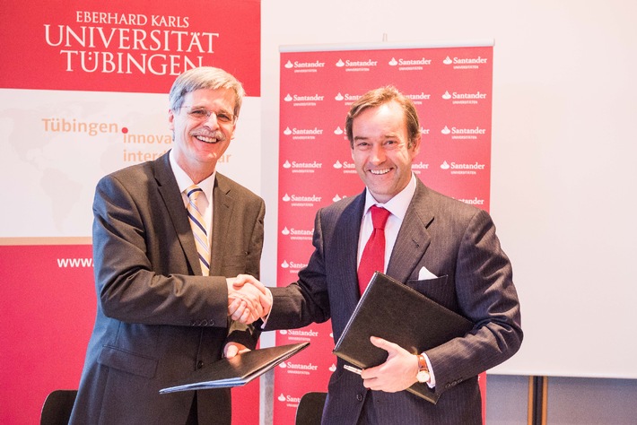 Santander unterstützt die Universität Tübingen