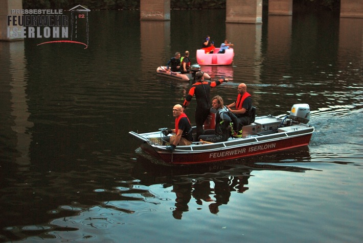 FW-MK: Tragischer Unfall auf dem Seilersee