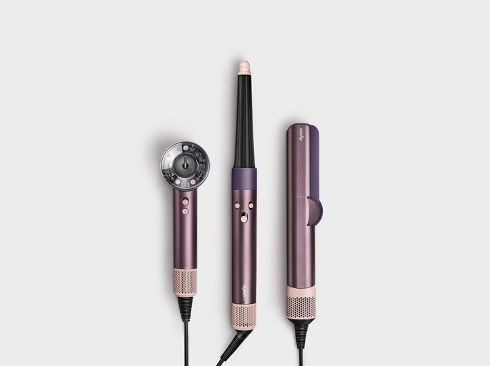 Inspiriert vom seltenen Edelstein Violetter Jaspis: Dyson präsentiert Haarstyling-Produkte in neuer Farbe Jasper Plum