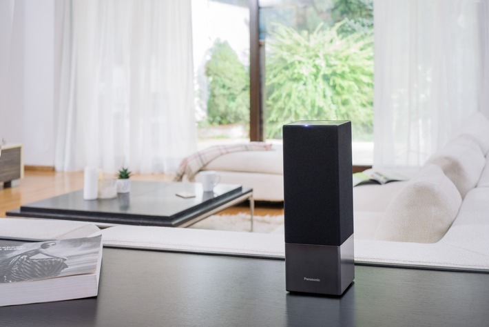 Panasonic Lautsprecher SC-GA10 mit Google Assistant / Sprachgesteuerter Alltagshelfer mit hifidelem Klang