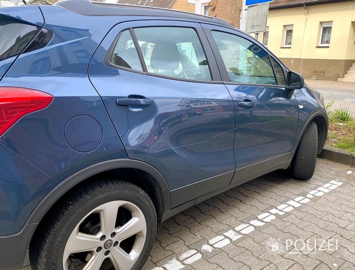 POL-PPWP: Wer hat den Opel Mokka zerkratzt?