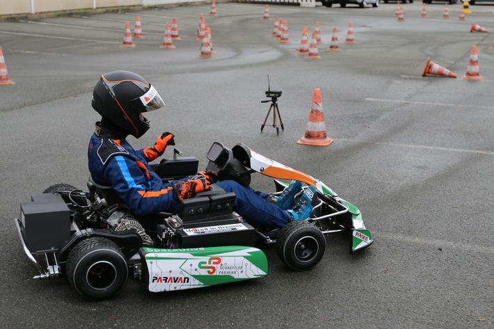 Inklusionsprojekt: E-Kartslalom-Trophy | Erster Sichtungslauf auf dem ADAC Sportgelände Malsfeld