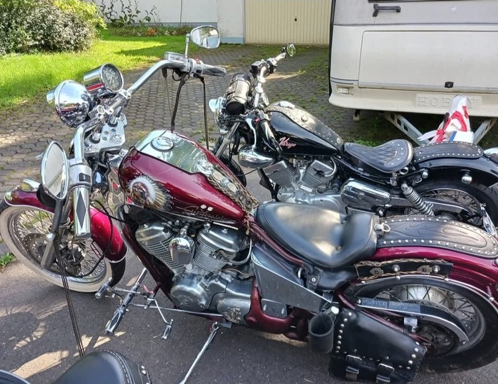 POL-PPTR: Schwerer Diebstahl von zwei Motorrädern