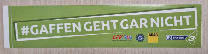 DPolG Bayern: "Führerschein weg" für Gaffer!