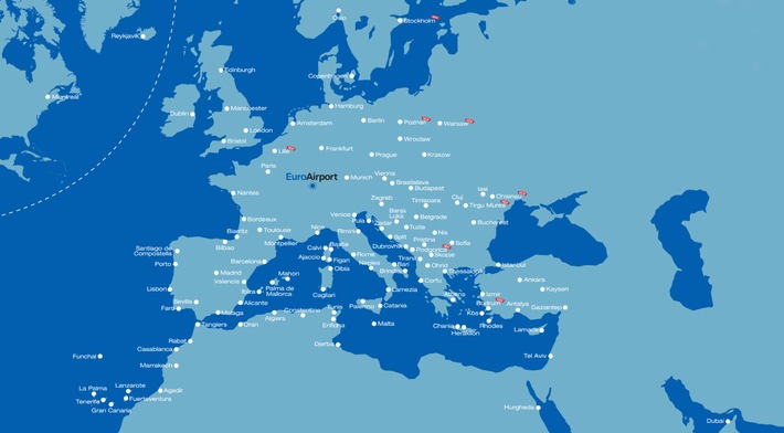 Summer flight schedule 2026: eight new destinations available out of EuroAirport