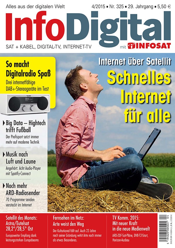 InfoDigital - Ausgabe April 2015 im Handel - Schnelles Internet für alle