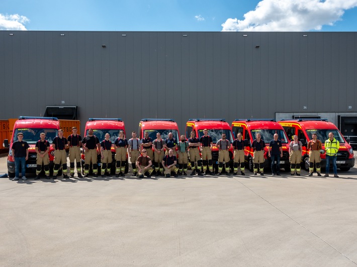 FW-KLE: Fahrsicherheitstraining für neue Mannschaftstransportfahrzeuge