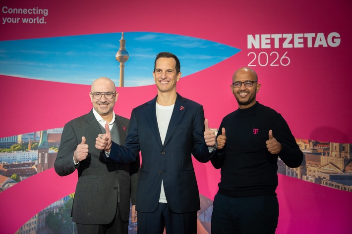 Telekom erhöht Investition für Glasfaserausbau um 800 Millionen Euro und baut das Überall-Netz im Mobilfunk