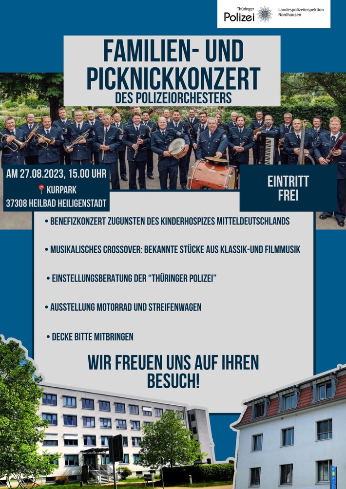 LPI-NDH: Familien- und Picknickkonzert im Kurpark Heilbad Heiligenstadt