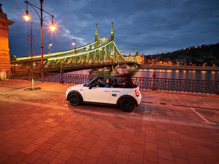 SHARE NOW startet free-floating Carsharing in Budapest