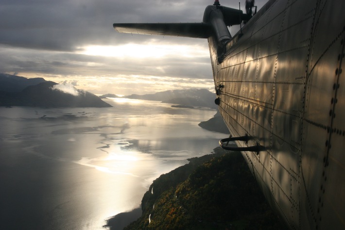 Deutsche Marine - Bilder der Woche - Gebirgsflug der "Sea Kings": "Seekönige" in den Bergen