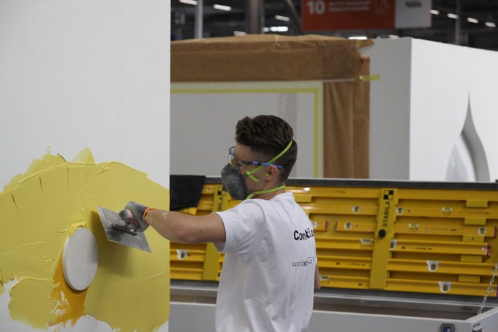 WorldSkills 2019 in Kasan ist beendet / Stuckateur Tobias Schmider erreicht 7. Platz