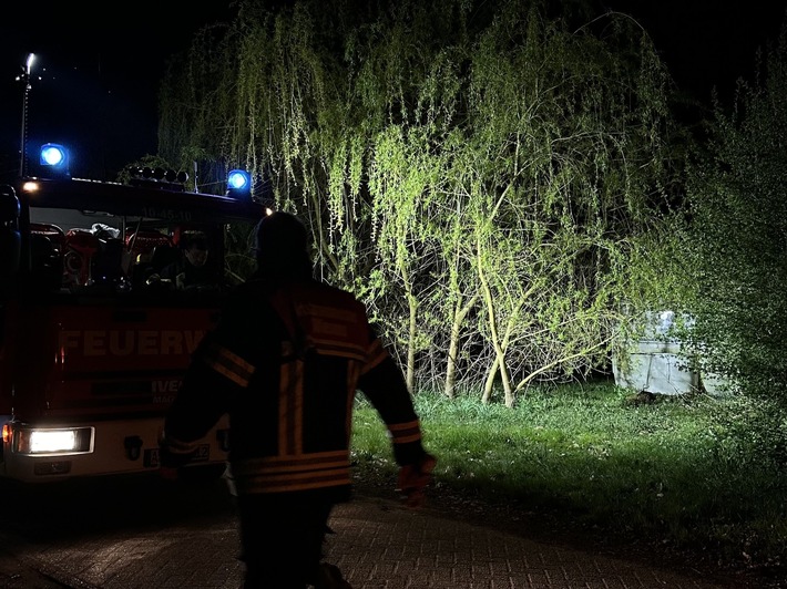 FW-AUR: Brand gerade rechtzeitig entdeckt