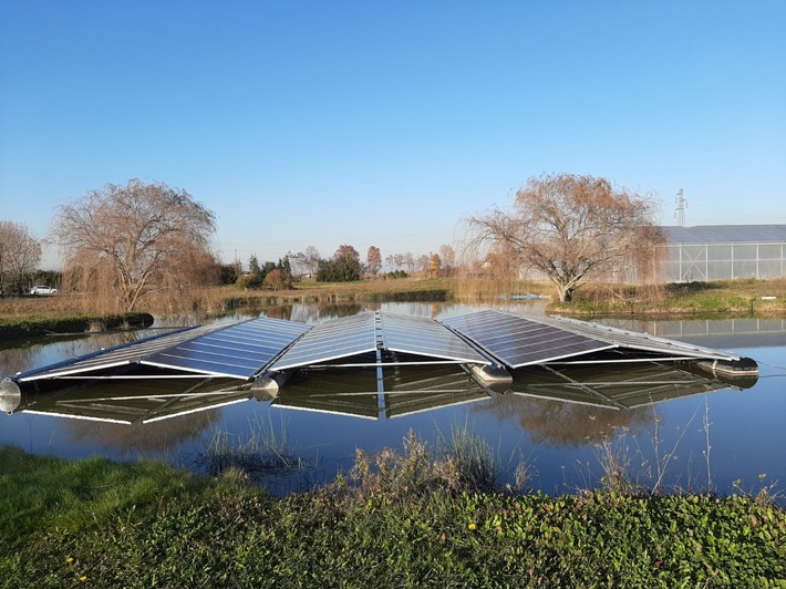 Floating gable solution: the Upsolar&#039;s new way for Floating PV energy